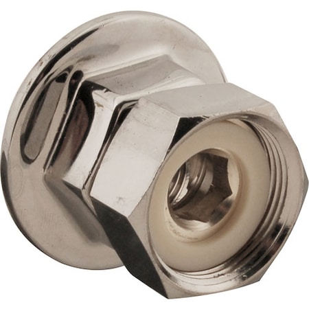 T&S Brass Coupling Flange , Wall, Leadfree AA